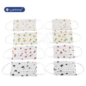 Mặt Nạ Bảo Vệ Dùng Một Lần Bán Sỉ Giá Rẻ Mặt Nạ Không Dệt In Logo Tùy Chỉnh Cho Trẻ Em - Product Image 2