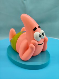 Figurine d'action en résine <span class=keywords><strong>Patrick</strong></span> Star, écologique, peinte à la main, style anime, avec un sourire amusant, pour décoration et collection, vente en gros - Product Image 5