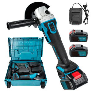 Vente directe usine – Kits combinés perceuse à percussion et meuleuse d'angle portables 21 V, deux-en-un, sans fil, sans balais, avec boîte à outils - Product Image 2