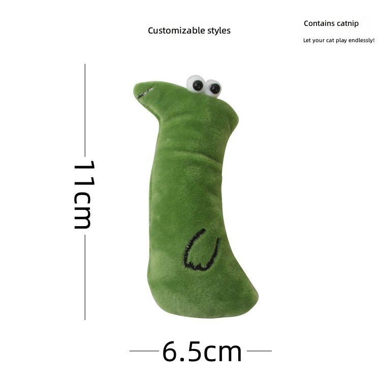 Serpiente verde de ojos grandes