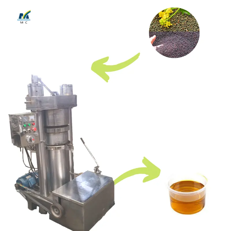 Macchina di estrazione dell'olio della pressa a freddo automatica integrata di vendita calda del filtro dalla noce di cocco del seme di canapa del mulino
