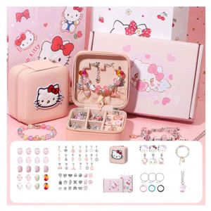 Juego de Juguetes Educativos de Plástico Resistente al Agua, Chapado en Oro Rosa, para Niños, Amuletos de la Suerte, Pulsera de Cuentas Moderna y Única - Product Image 5