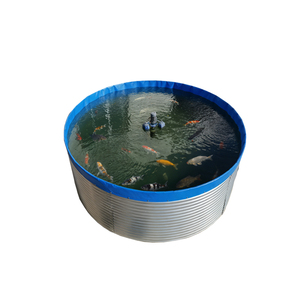 ผ้าคลุมบ่อ<span class=keywords><strong>ปลา</strong></span> PVC ทนทาน ขนาด 15000 ลิตร กันน้ำ พร้อมโครงเหล็กชุบสังกะสี อุปกรณ์เพาะเลี้ยงสัตว์น้ำสำหรับเก็บน้ำ - Product Image 2