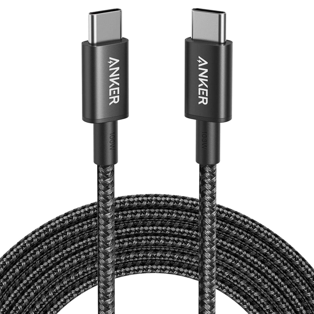 Anker USB C Cable 100W 10ft USB C to USB C Cable 2.0 Type-C Charging Cable Fast Charge for iPhone 15/15Pro/15Plus/15ProMax