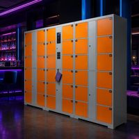Armadietti Elettronici Intelligenti Self-Service per Saloni di Bellezza, Combinazione di Armadietti Multi-scomparto con Serratura Elettronica