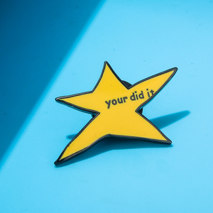 Divertido Broche de Anime con Diseño de Meme 'You Did It', Chapado en Aleación de Zinc Esmaltado, para Regalo de Fiesta <span class=keywords><strong>Infantil</strong></span>, <span class=keywords><strong>Mochila</strong></span>, Ropa, Insignia, Pin de Solapa - Product Image 5