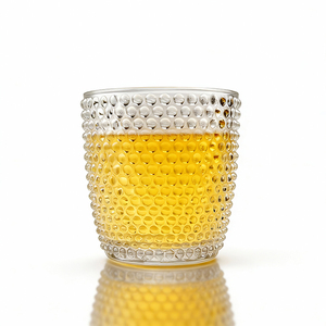 Vasos de Vidrio Boho Transparentes con Relieve de 120 ml, Duraderos, para Cocina, Bar, Fiestas, Whisky, Vodka, Licores, Cerveza, Jugo, Leche - Product Image 6