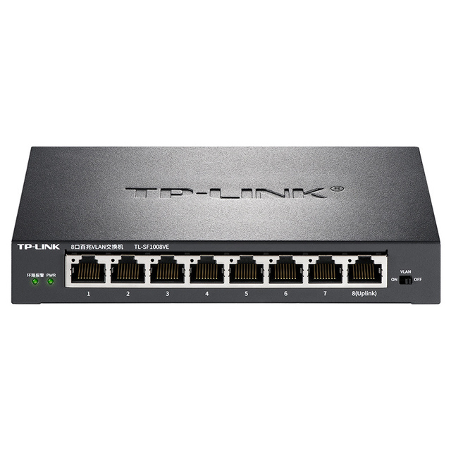 TL-SF1008V EIt Is a Plastic Shell 8-port 100Mbps Ethernet Switch, Providing 8 10/100M Adaptive RJ45 PortsMDIMDIX Automatic