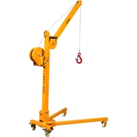 Grue d'atelier hydraulique de 3 tonnes, grue mobile pliable pour moteur, grue de camion
