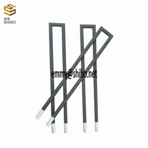 SiC element high performance U shape silicon carbide heating rod