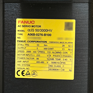 A06B-0276-B100 AiS 50/3000HV FANUC เซอร์โวมอเตอร์ AC - Product Image 3