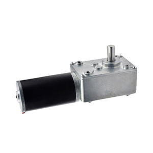 Motor de engranajes de CC con turbocompresor de escobillas 58SGM31ZY, 12V, 24 velocidades, regulación, autobloqueo, alto par, doble eje - Product Image 1
