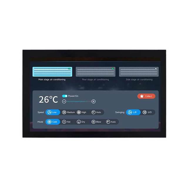 10.1Inch 1024x600 Serial TFT Display Low Power Consumption Script Configuration HMI Display with Capacitive Touch for Medical