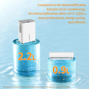 12L Energy Conservation <b>Dehumidifier</b> With Auto Defrost & 2L for Bedroom/bathroom/living Room High Capacity <b>Dehumidifier</b> Effectiv - Product Image 5
