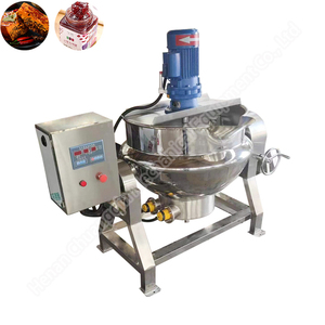 Confiture faisant la bouilloire chemisée de brûleur à gaz mobile de vapeur - Product Image 2