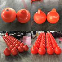 Bouée de marquage en polyéthylène pour fairway, bouée flottante en HDPE pour intercepteur de plage