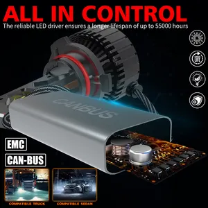 T70アップグレード3570チップ12v210w4銅管canbus h4 h11 h7 h13 9006h3ファン冷却システムLEDヘッドライトカーアクセサリー