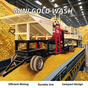 เครื่องซักผ้าทองแบบโรตารี่ Trommel เครื่องซักผ้าทองอัตโนมัติที่สามารถเคลื่อนย้ายได้สำหรับการทำเหมืองทอง - Product Image 3