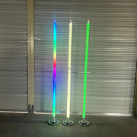 Professionnel Portable Bar Atmosphère Props Boîte De Nuit Nouvelle Mode Fête Filles Led Danse Pole Lounge