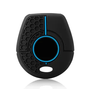 Custodia Protettiva in Silicone per Chiave Smart VW Polo Golf Passat Bora Sharan Skoda Octavia Fabia Seat Corboda Leon <span class=keywords><strong>Ibiza</strong></span> - Product Image 5
