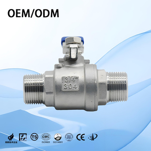 Hướng dẫn sử dụng ren thép không gỉ 304 316 2PC van bi van phao kiểm soát dòng chảy đầy đủ cổng loại hình Kinh Tế - Product Image 4