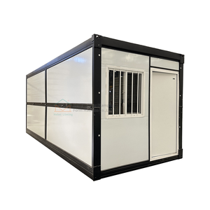 Casas prefabricadas <span class=keywords><strong>de</strong></span> lujo, tienda <span class=keywords><strong>de</strong></span> paquete plano, 2 dormitorios, Oficina modular, casas <span class=keywords><strong>de</strong></span> contenedores plegables, 3 habitaciones, contenedor plegable para el hogar - Product Image 1