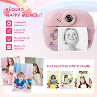 Printer Kamera Digital Instan Layar IPS 2.4 Inci Tanpa Tinta Mainan Anak Laki-Laki Perempuan Pencetakan Satu Sentuhan Dukungan Kartu Memori Stok Tersedia Garansi 1 Tahun