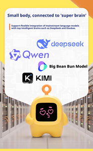 Machine d'apprentissage IA avec horloge, offrant compagnie et conversations éducatives pour les jeunes enfants. - Product Image 3