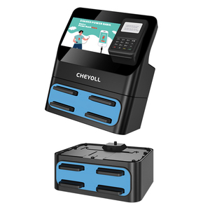 8 slot ristorante Powerbank Docking Station QR codice 5000ma condividere noleggio Power Bank stazione di noleggio pubblico - Product Image 6