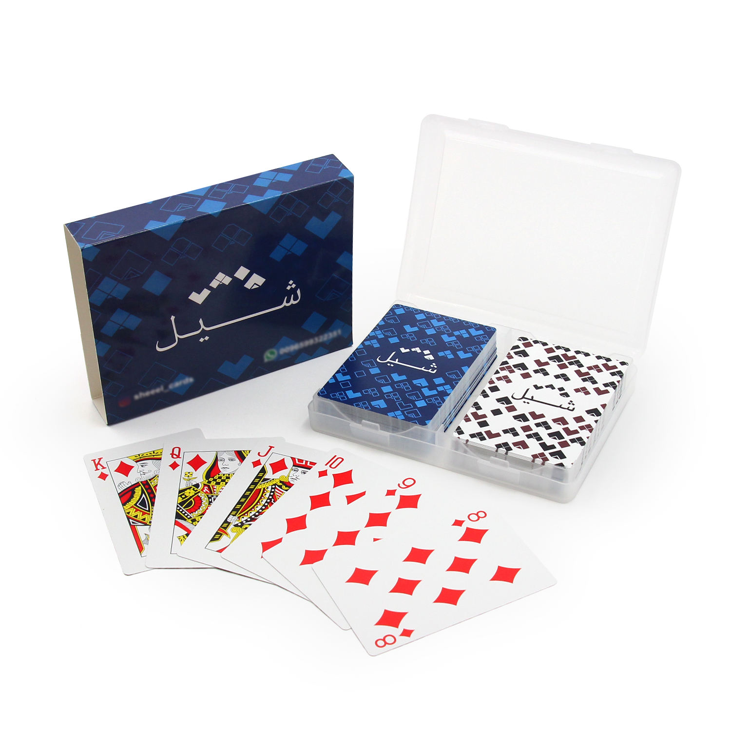 double deck plastic box