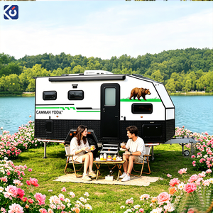 CAMPTRL Caravane Tout-Terrain, Remorque de Voyage, Maison Mobile, <span class=keywords><strong>Camping</strong></span>-<span class=keywords><strong>car</strong></span> pour Véhicules et Voitures - En Promotion - Product Image 1