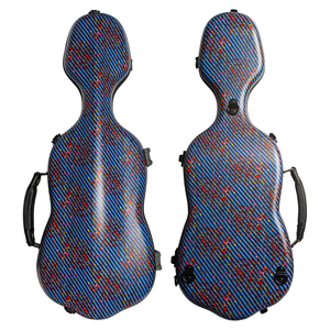 Estuche rígido para violín de tamaño completo 4/4 de alta calidad hecho de material de fibra de vidrio duradero en color elegante solo para violín - Product Image 4