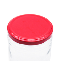 Capuchon de bouteille en métal noir de 38 mm à 43 mm, couvercle à visser pour bocal en verre, boîte en étain et matériaux en papier, tailles 30 mm, 70 mm, 90 mm, bouchon à vis