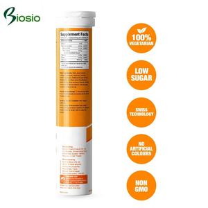 Prix de gros Comprimés effervescents de niveau alimentaire Supplément vitaminique certifié GMP de vitamine C - Product Image 2