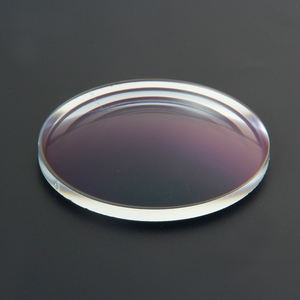 光学レンズ反射防止コーティングシングルビジョンビジョン効果1.74 ASP HMC UV400グリーン眼鏡レンズ卸売 - Product Image 5