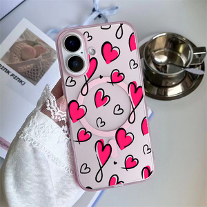 <span class=keywords><strong>Coque</strong></span> de téléphone magnétique transparente et protectrice pour <span class=keywords><strong>iPhone</strong></span> 17 <span class=keywords><strong>Pro</strong></span> <span class=keywords><strong>Max</strong></span>, motif cœur rouge, mignonne, pour femme, compatible avec les modèles 16, 15, 14, 13 – Nouveauté - Product Image 6