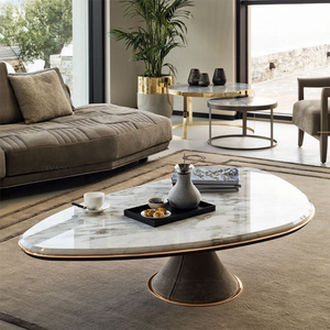 Living Room Furniture Low Round Nesting Italian Multifunctional Wooden Modern Luxury <b>Coffee</b> <b>Tables</b> Low Round Nesting <b>Coffee</b> - Product Image 1