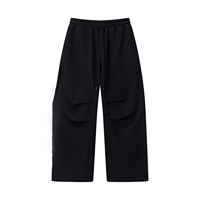 Survêtement Homme 2 Pièces Streetwear Oversize Personnalisé avec Logo, Sweat à Capuche Court Zippé et Pantalon de Survêtement Large Assorti – Vente en Gros