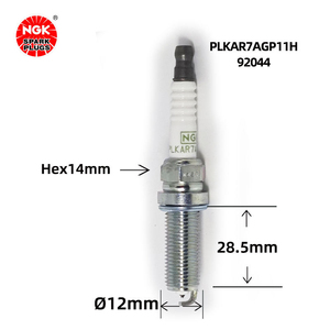 หัวเทียน NGK PLKAR7AGP11H สำหรับรถยนต์เรโนลต์ คาดจาร์ เวนูเซีย T70 T90 สำหรับนิสสัน เอ็กซ์เทรล เทียน่า แคชไค สภาพใหม่ - Product Image 4