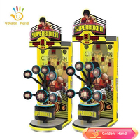 Machine de jeu de sport électronique à pièces à 8 cibles Superboxer Offre Spéciale pour tous les âges parc d'attractions