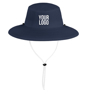 Custom Wide Brim Perforated Golf Sun <b>Hat</b> UPF 50+ Breathable Outdoor Bucket <b>Hat</b> OEM & ODM Manufacturer High Quality - Product Image 4