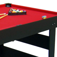 Design classique 6FT MDF famille piscines Table Snooker Bar Billard pliant Snooker Table de billard pour la vente en gros