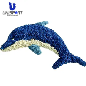 Unisport 2024 New Product Cheapest Epdm Synthetic Rubber Granule Sbr 1502 Price Use For Playground