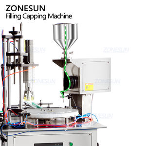ZONESUN ZS-AFC47 Macchina Automatica Monoblocco da Tavolo con Pompa Peristaltica Rotante per Riempimento e Tappatura di Smalto per Unghie e Cosmetici in Pasta - Product Image 3