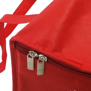 Collapsible Non-Woven Insulated Cooler <b>Bag</b> with Letter Pattern Waterproof Thermal for Outdoor Travel Camping BBQ Party <b>Beach</b> Use - Product Image 3