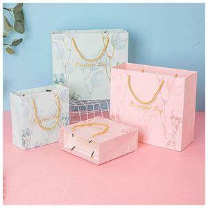 High Quality <b>Handmade</b> Blue <b>Paper</b> Gift Bags Custom Comfortable to Wear and Highly Practical - Product Image 4