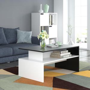 Coffee Table <strong>Side</strong> Table Living Room Home Furniture 2 Shelves Modern Storage Display <strong>Unit</strong> - Product Image 5