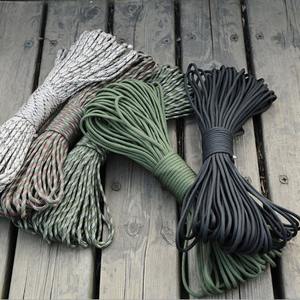 Corde d'évasion d'urgence extérieure en nylon <span class=keywords><strong>Paracord</strong></span> à 7 cœurs pour équipement de survie, résistante aux intempéries et légère - Product Image 4