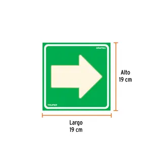 Maestro con 100 unità 'freccia "segno, 19x19 cm, truper - Product Image 1