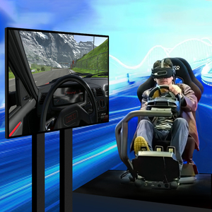 เครื่องเล่นเกมแข่งรถอาร์เคดสำหรับพีซี เกมขับรถแข่ง F1 เครื่องเกมแข่งรถ - Product Image 1